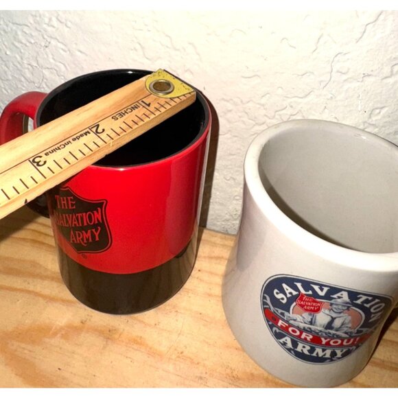 The Salvation Army Vintage Mugs Set Of 2 - Picture 5 of 5